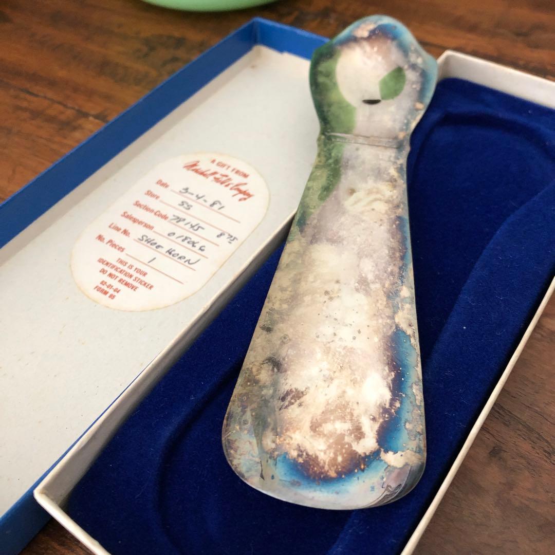 WALLACE SILVERSMITHS シューホーン　シルバープレート　銀仕上