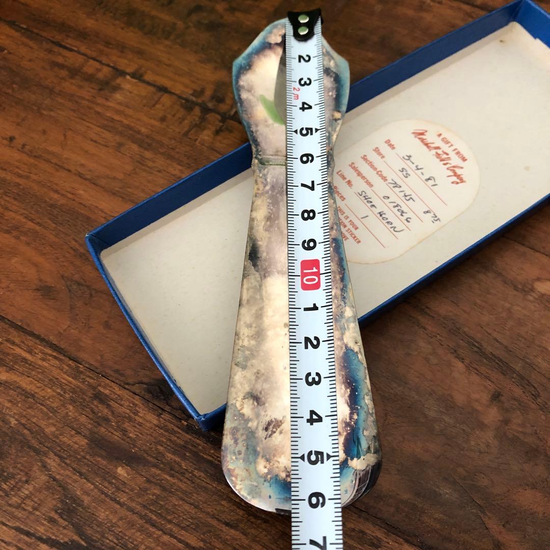 WALLACE SILVERSMITHS シューホーン　シルバープレート　銀仕上