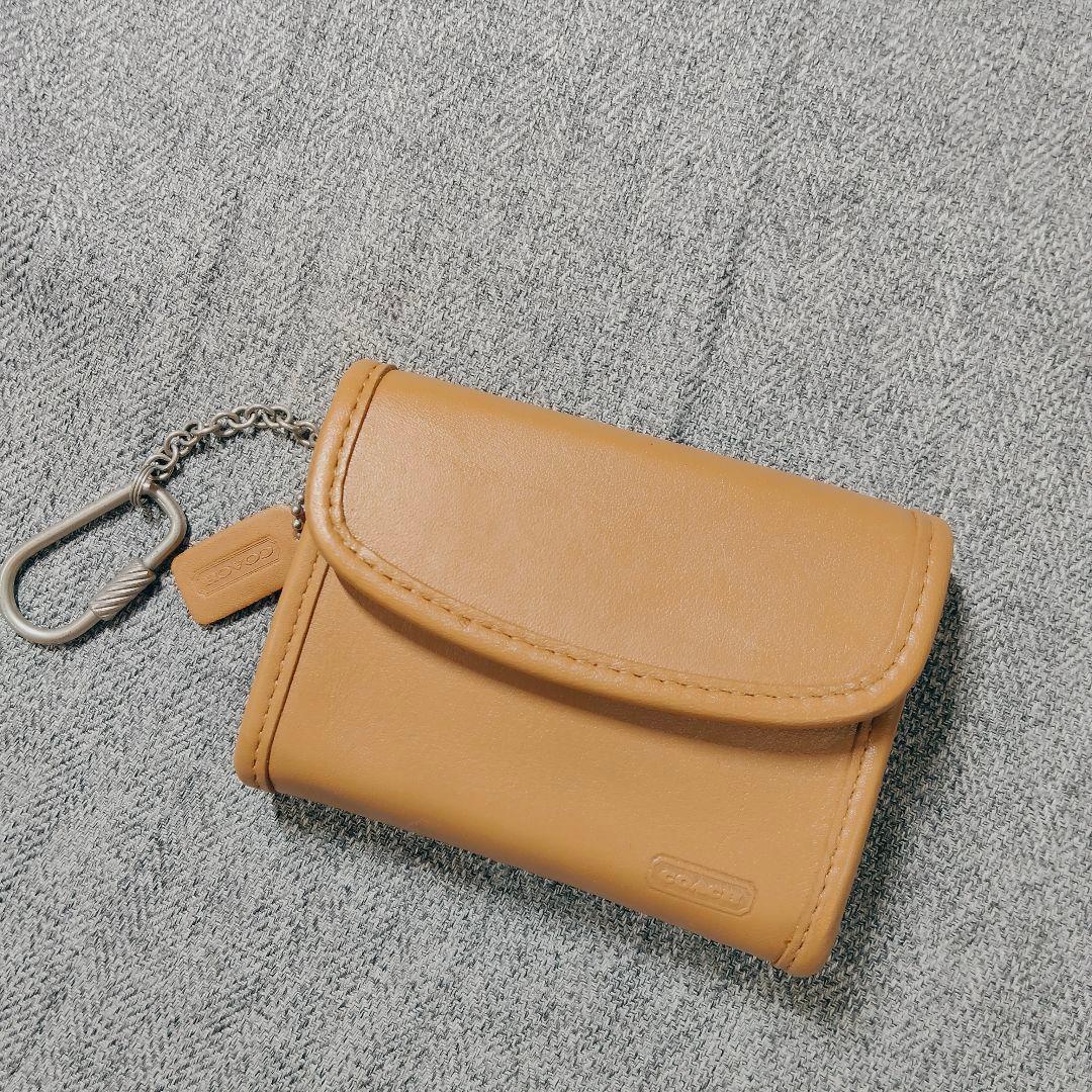 希少 オールドコーチ ケース 財布 コンパクト 美品