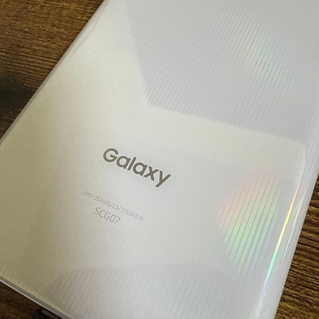 Galaxy スマートフォン 本体 ホワイト