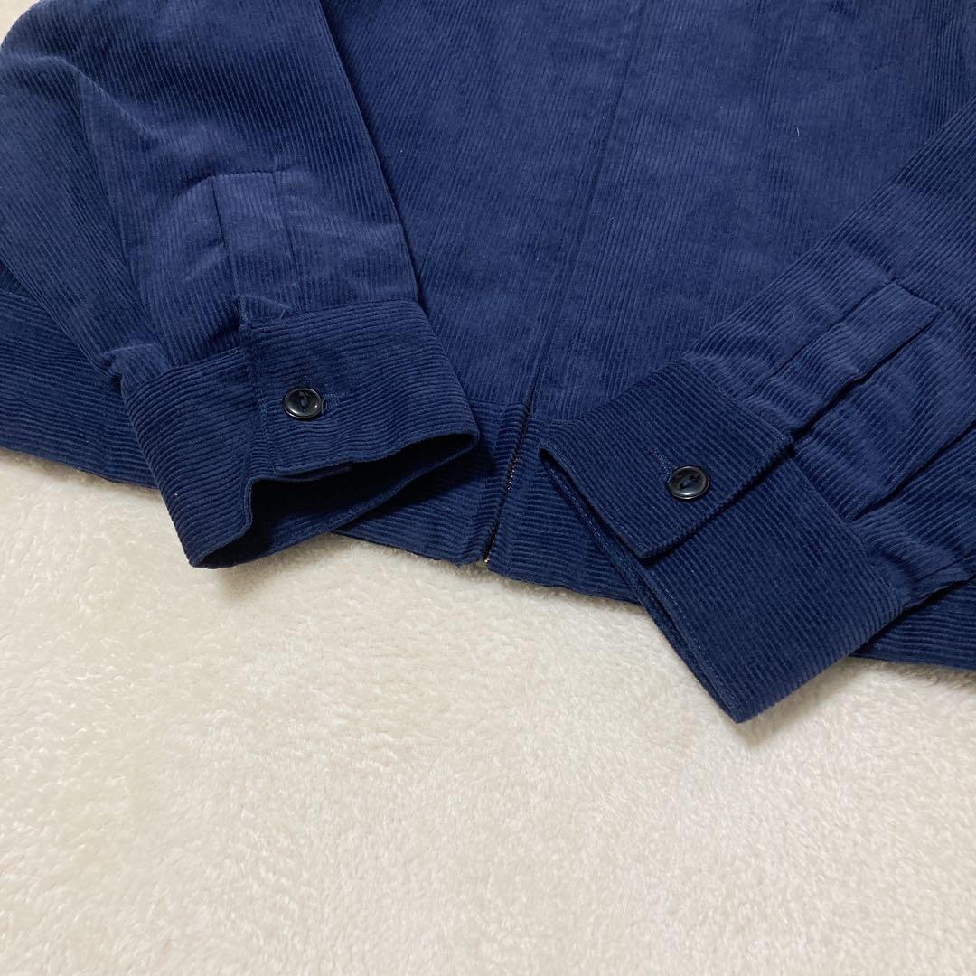 【美品】ALCARZA アルカルザ FFAジャケット コーデュロイ 刺繍 紺色L