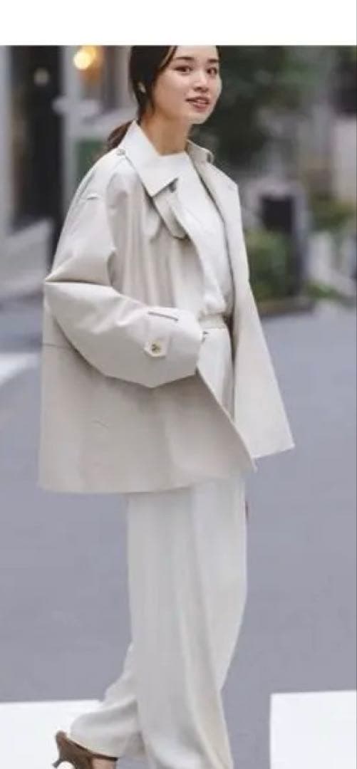 Noble コットンダブルクロスハーフコート