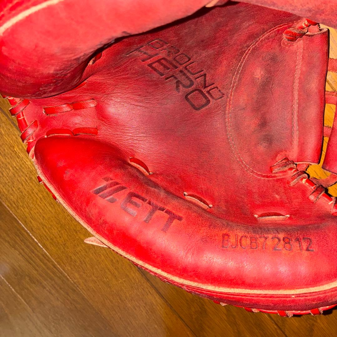 【値下げ相談可】希少!!ZETT 少年軟式キャッチャーミット 左利き