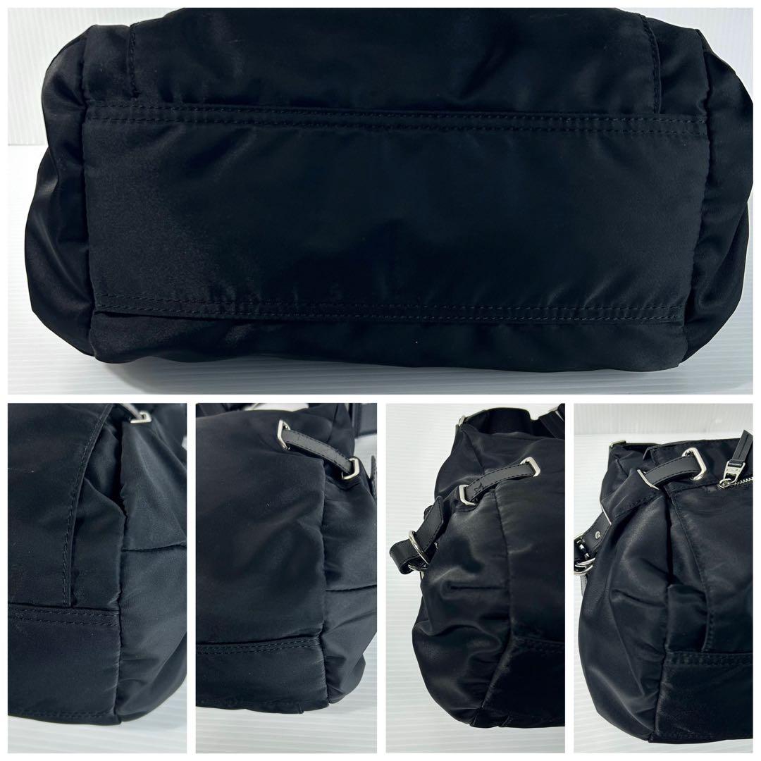 美品☆agnes.b VOYAGE ショルダーバッグ マザーズバッグ ブラック