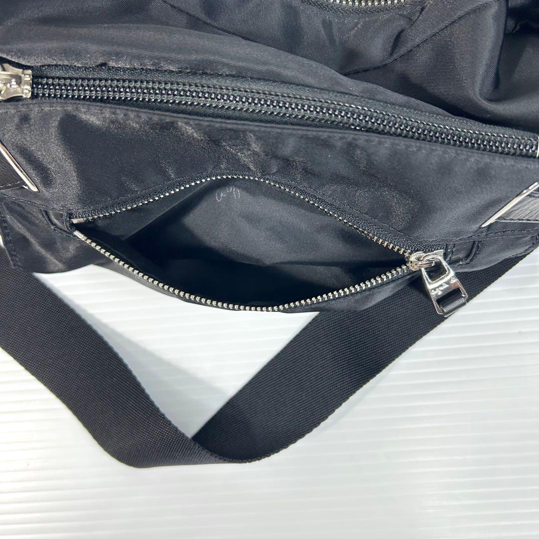 美品☆agnes.b VOYAGE ショルダーバッグ マザーズバッグ ブラック
