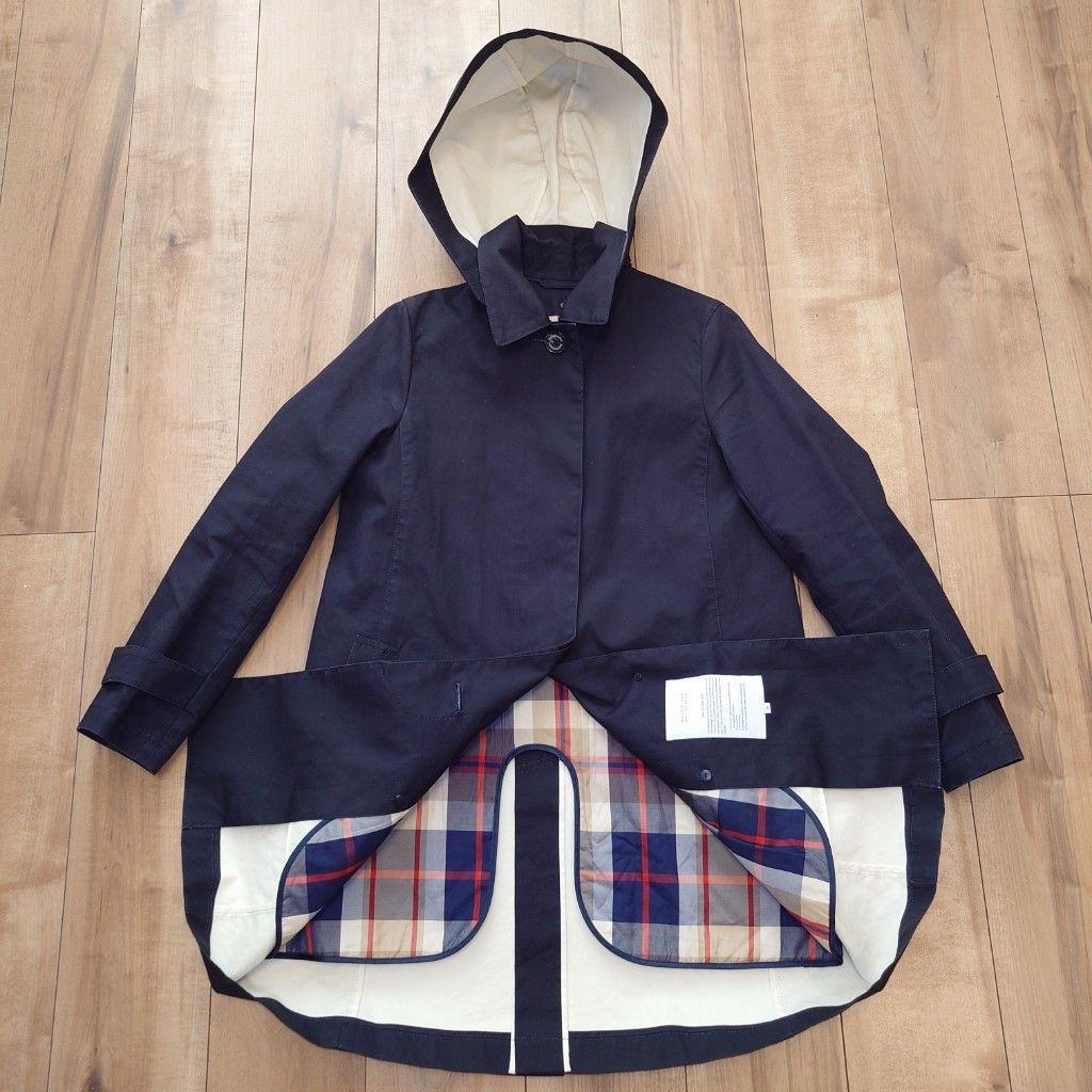 マッキントッシュフィロソフィー　ステンカラーコート　中綿　ライナー　フード　36