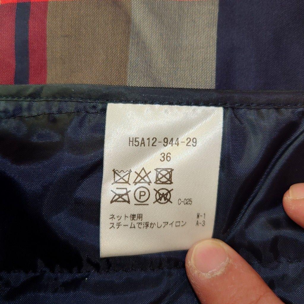 マッキントッシュフィロソフィー　ステンカラーコート　中綿　ライナー　フード　36