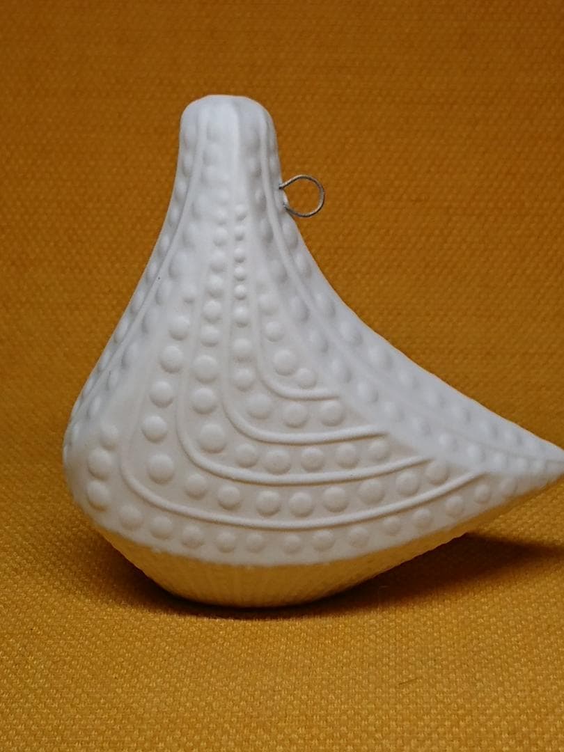 トリ　鳥　白磁　オブジェ　置物　インテリア　工芸品　美術品　A1263