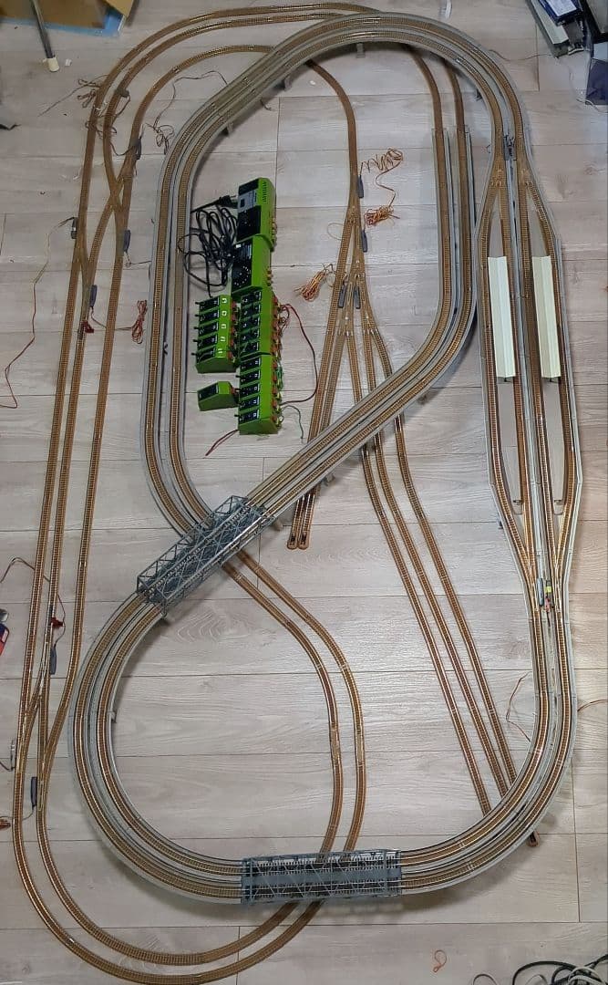 TOMIX　複線高架駅　立体交差　引込線込みレールセット