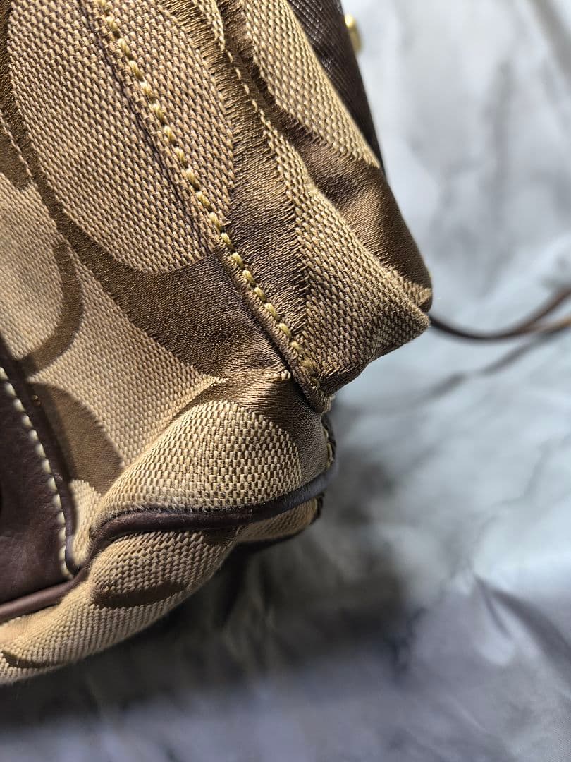 ✨COACH✨ボストンバッグ✨大容量✨ F77179✨可愛い✨金金具