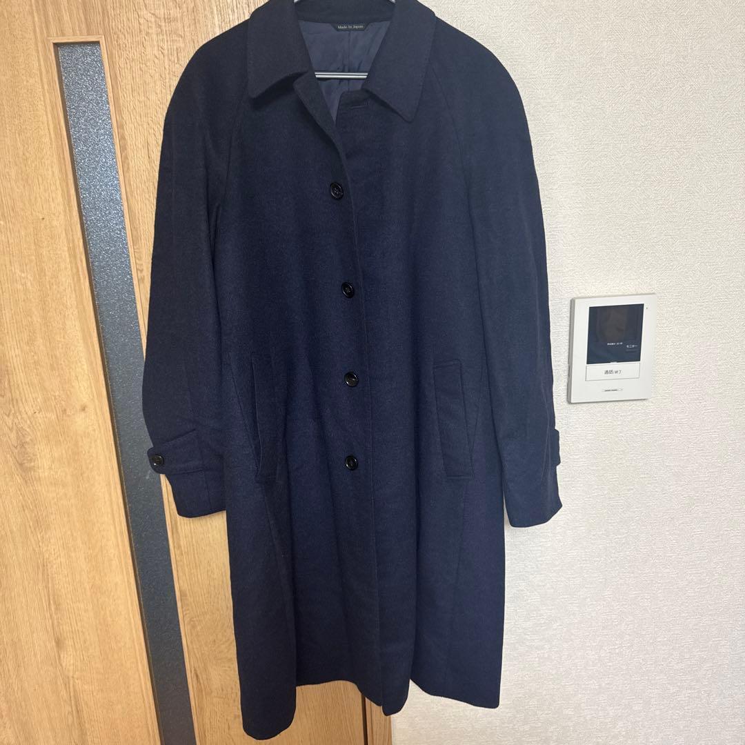 noumi ネイビー チェスターコート