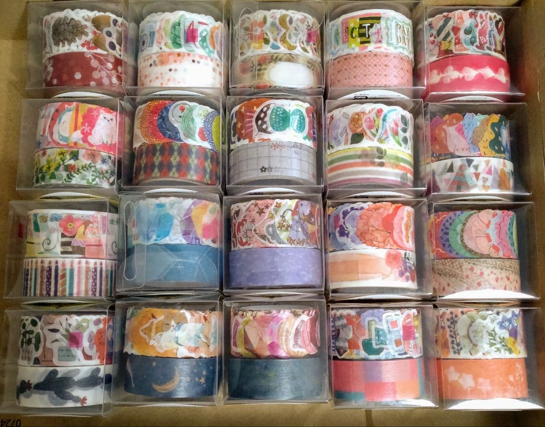 791.新品＆中古　フェリシモ　マスキングテープ　20セット40個②