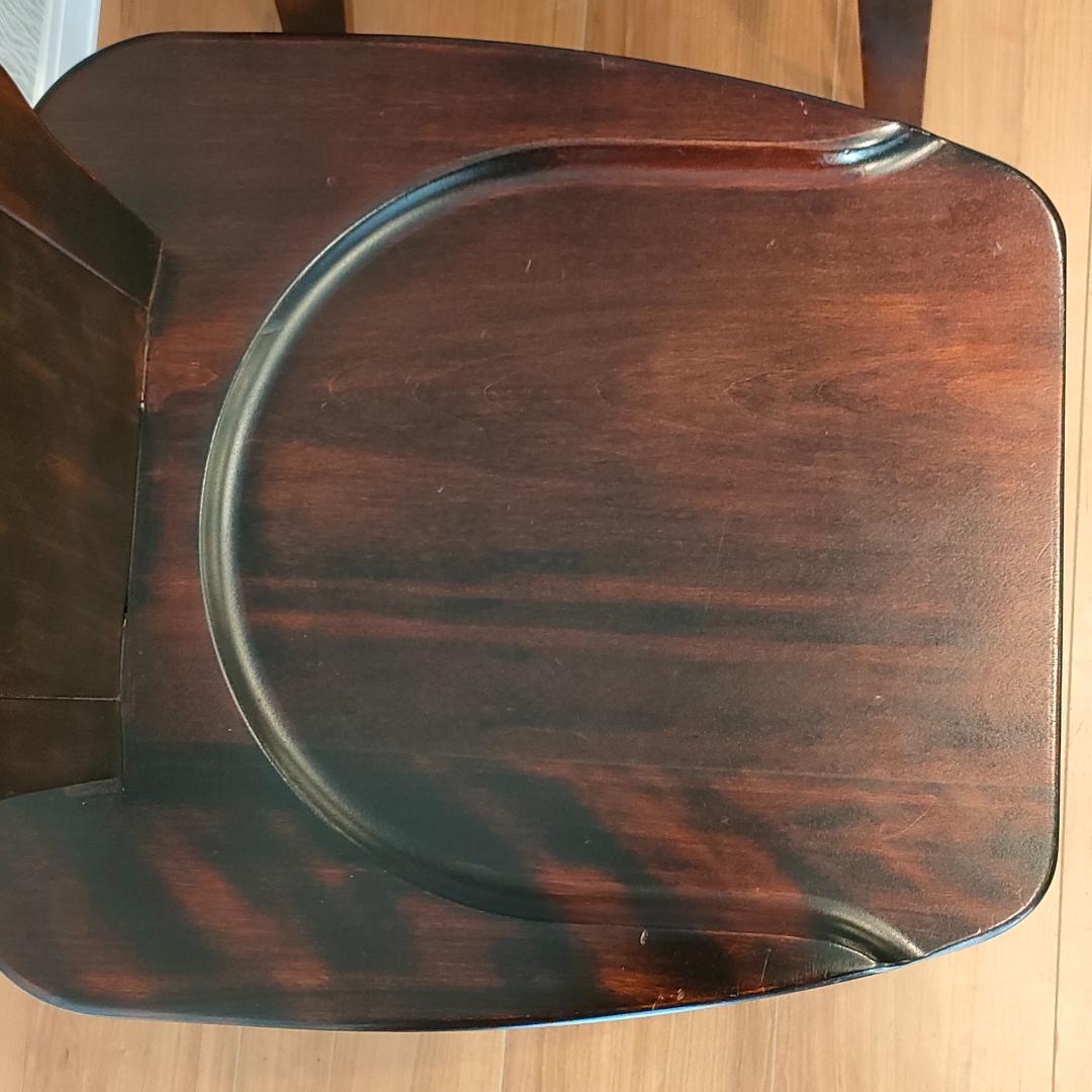 ＜希少＞　神居民芸　テーブルチェアセット　樺材　民芸家具　椅子2脚