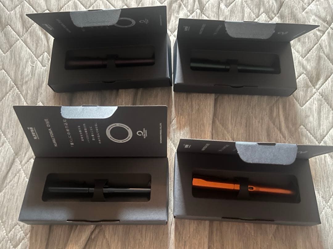 ✨【新品未使用未開封】KURUTOGA DIVE クルトガダイブ 4色セット✨