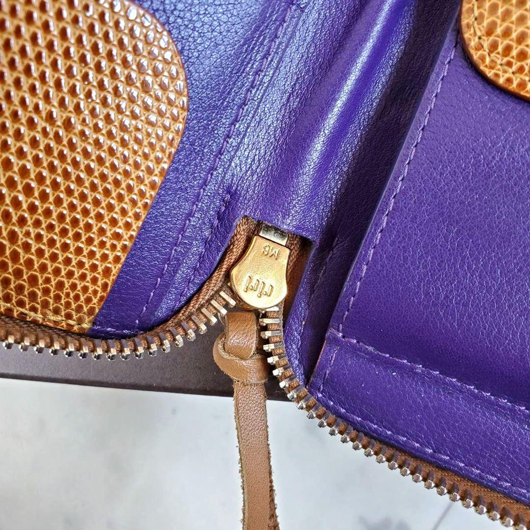 カミーユフォルネ camille fournet リザード 財布 ファスナー