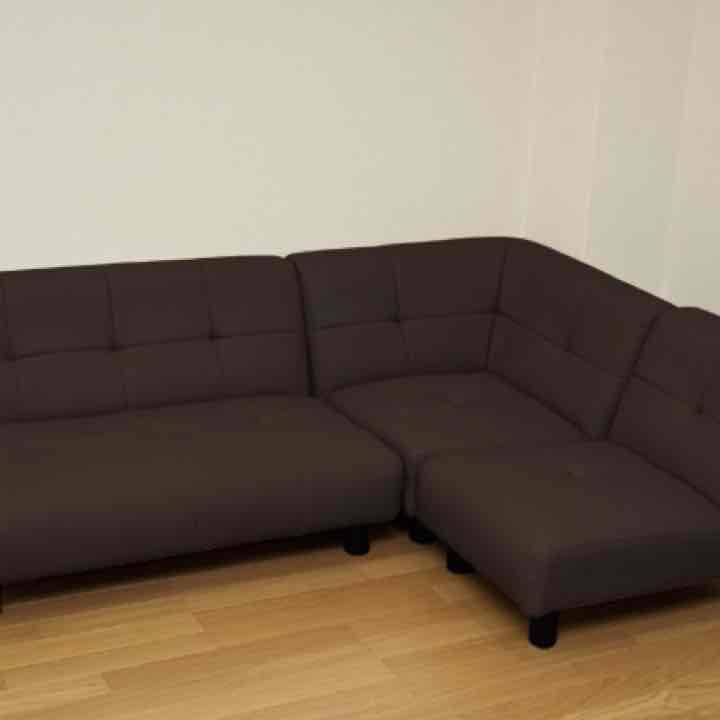 激安！定価75388円！DOMINO　コーナーソファ3点セット