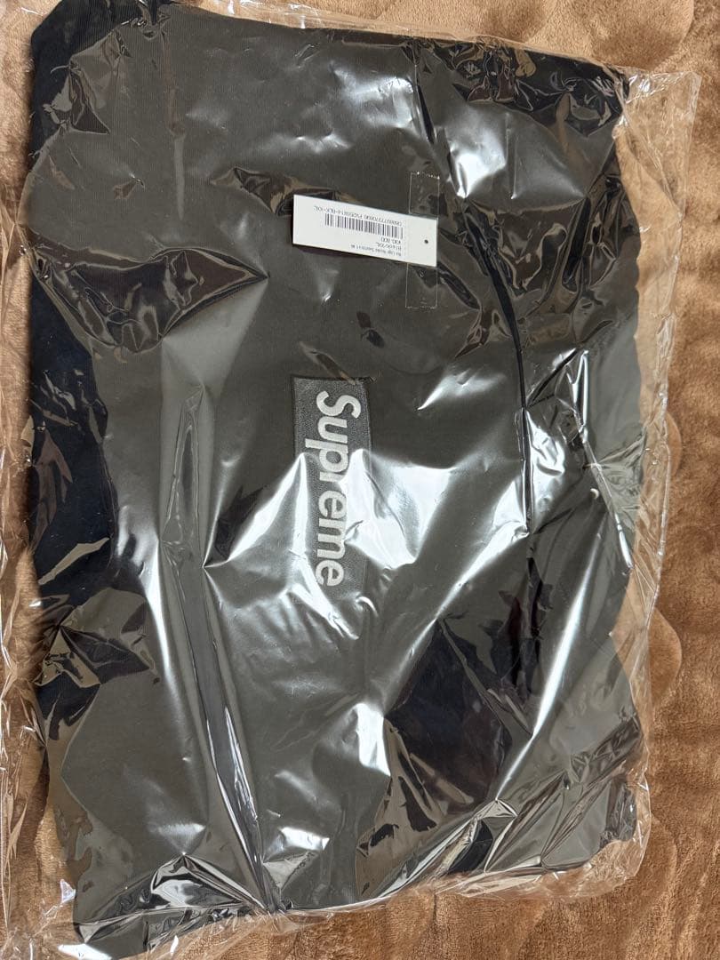 ごりSupreme box logo 25FWブラック パーカー XXL