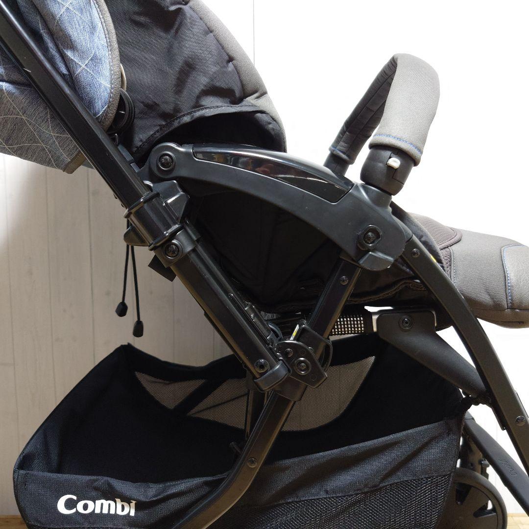 ✩美品✩ Combi クロスゴー 4キャス エッグショック ベビーカー ブルー