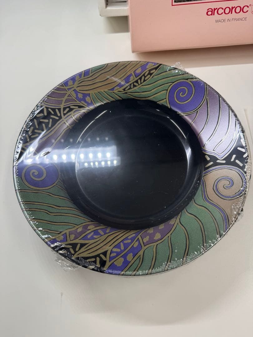 arcoroc リム皿　6枚セット