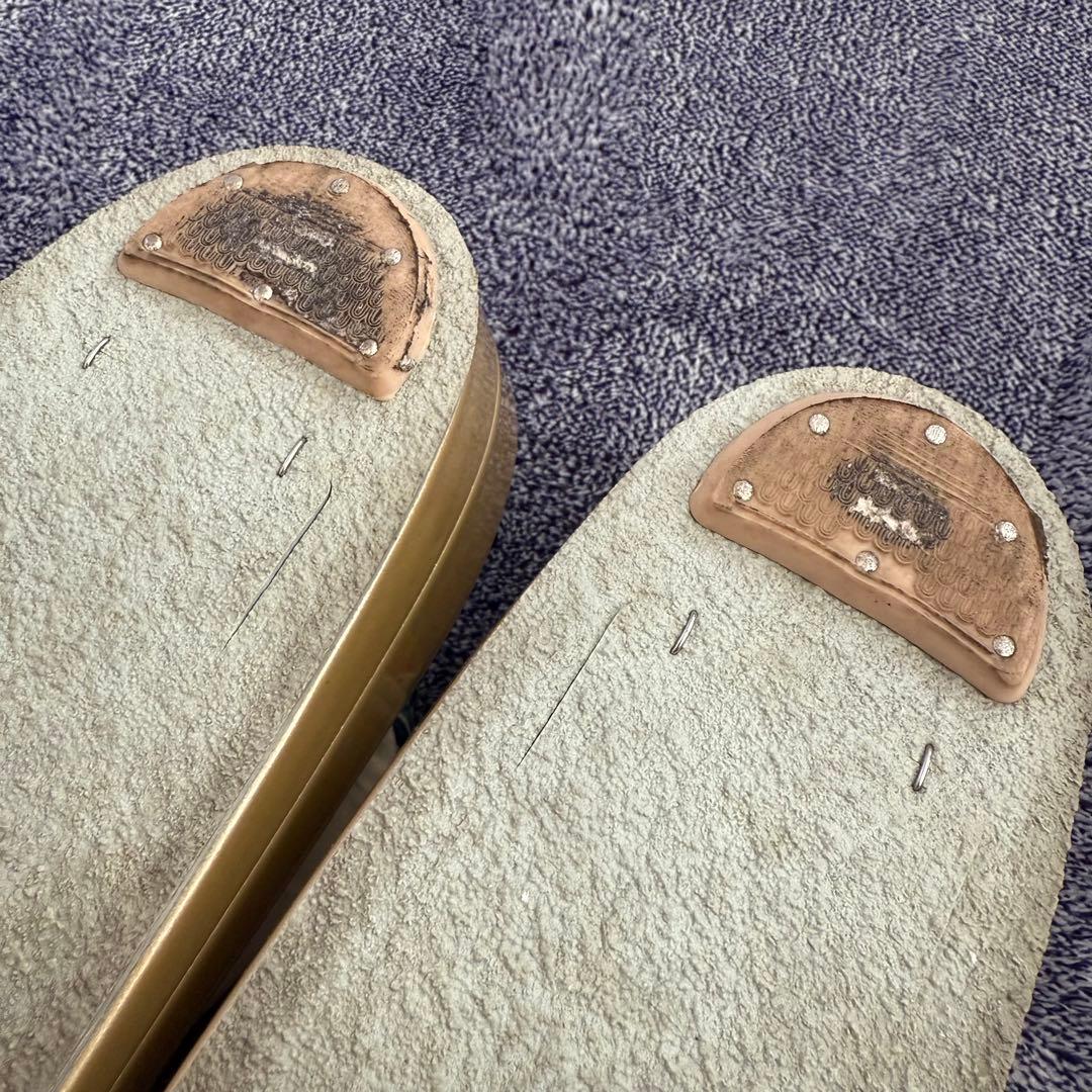 《最終値下げ》草履バッグセット 染め生地使用 LLサイズ