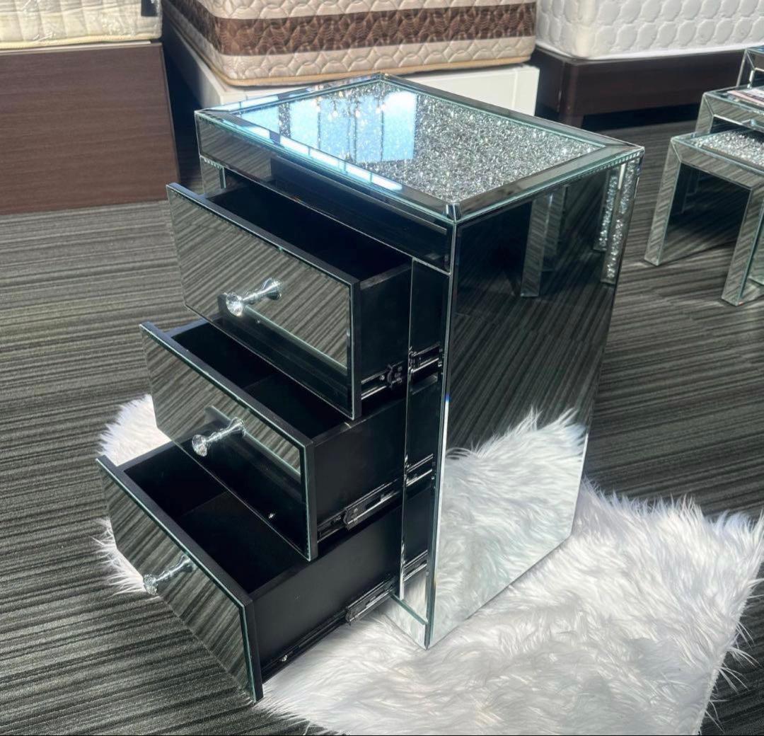 ベッドサイドテーブル - 2個 bedside table