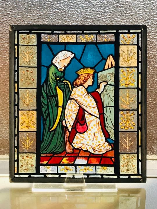 【超希少】グラスマスターズ社ステンドグラス　王の新婚旅行