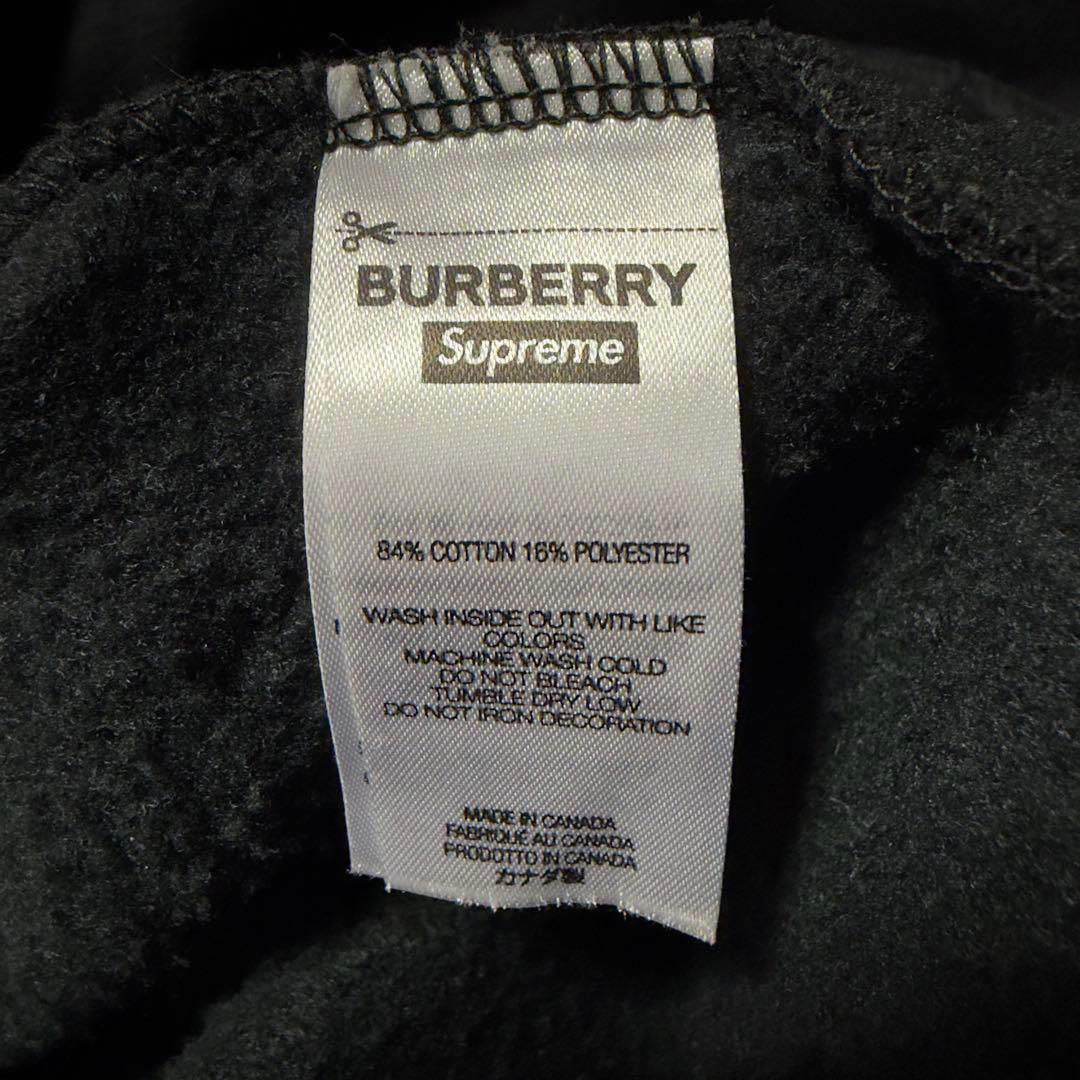 Supreme×Burberry Box Logo Hooded パーカー