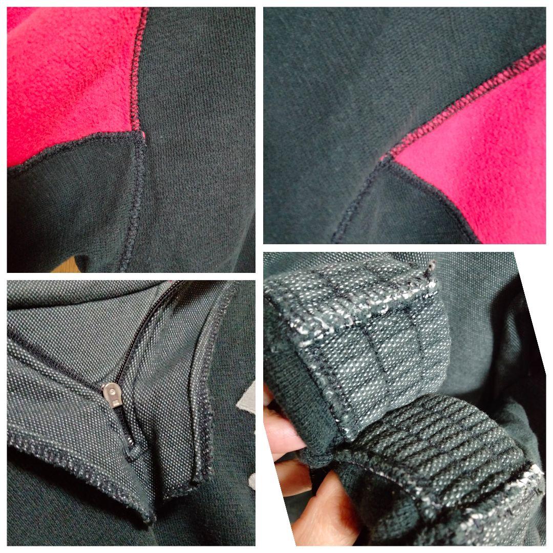 ロット ACミラン 95/97 ヴィンテージ ハーフジップ トレーニングトップ