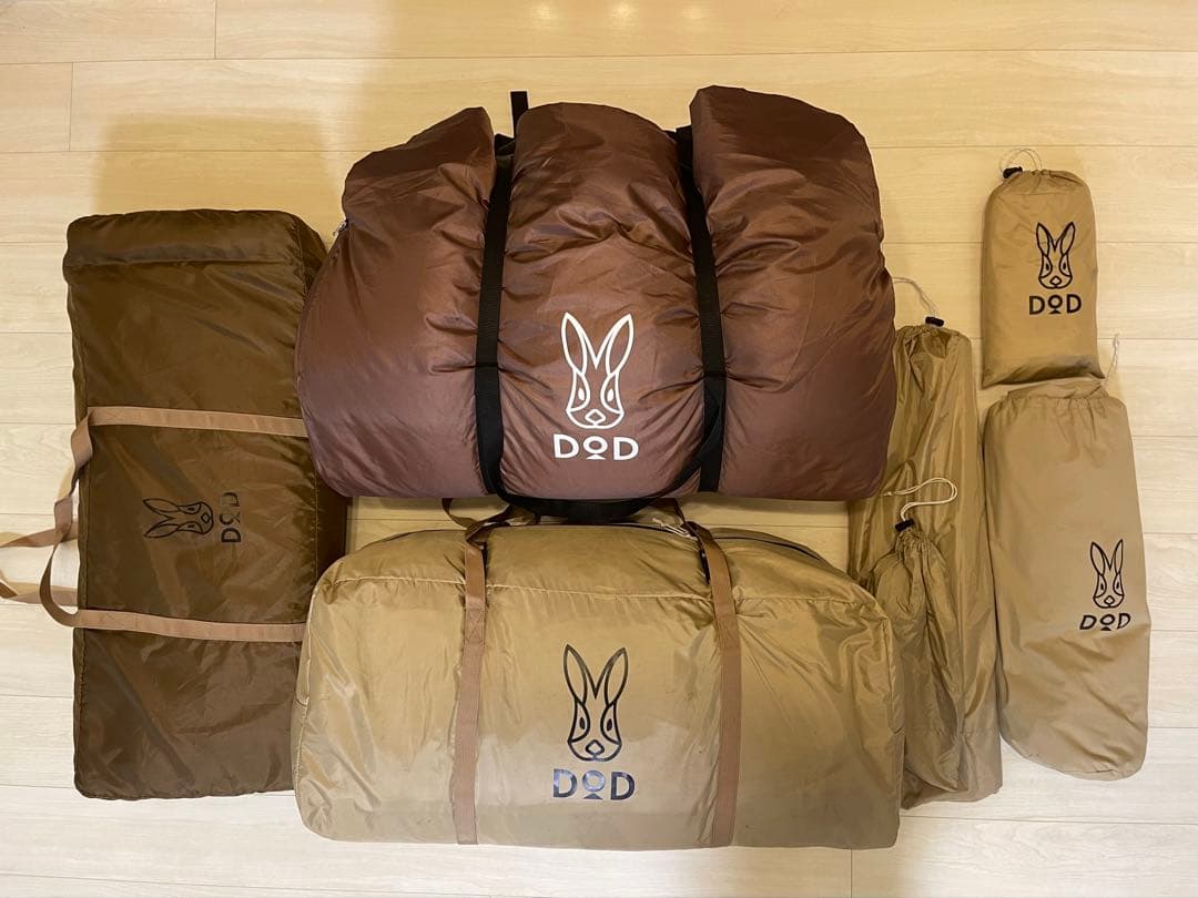 DOD カマボコテント3M T5-689-TN タン 5点セット