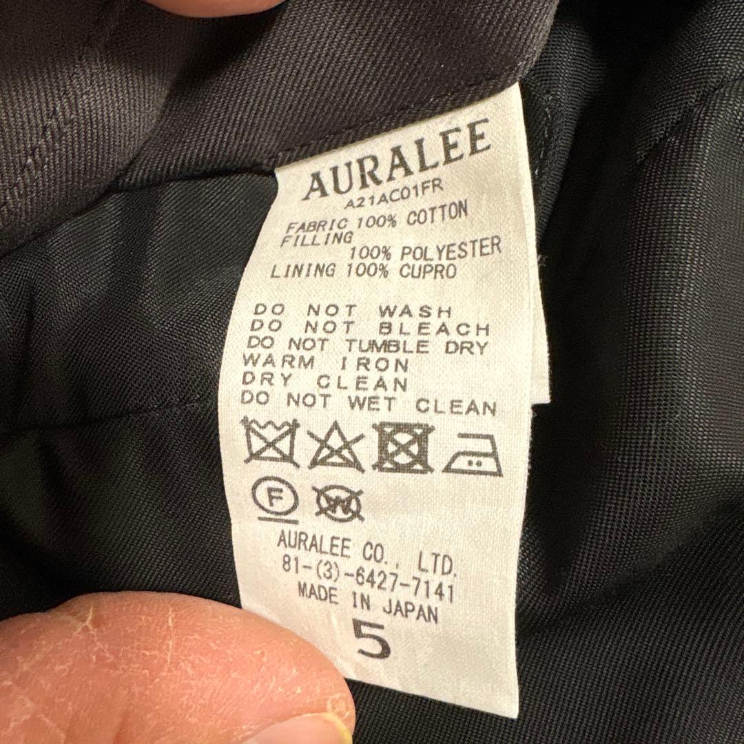 AURALEE オーラリー　パデットコート　サイズ5
