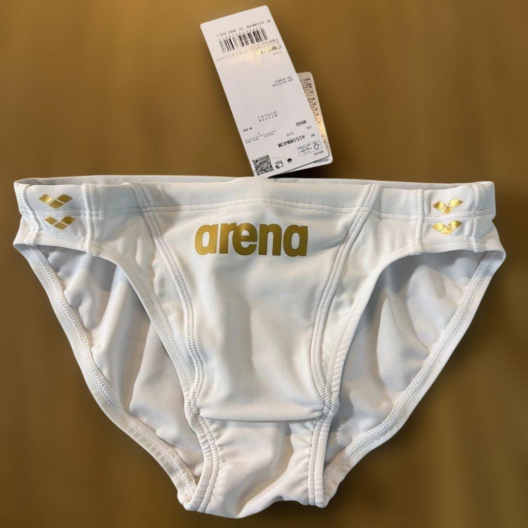 未使用　タグ付き　arena 競泳水着 Lサイズ ホワイト