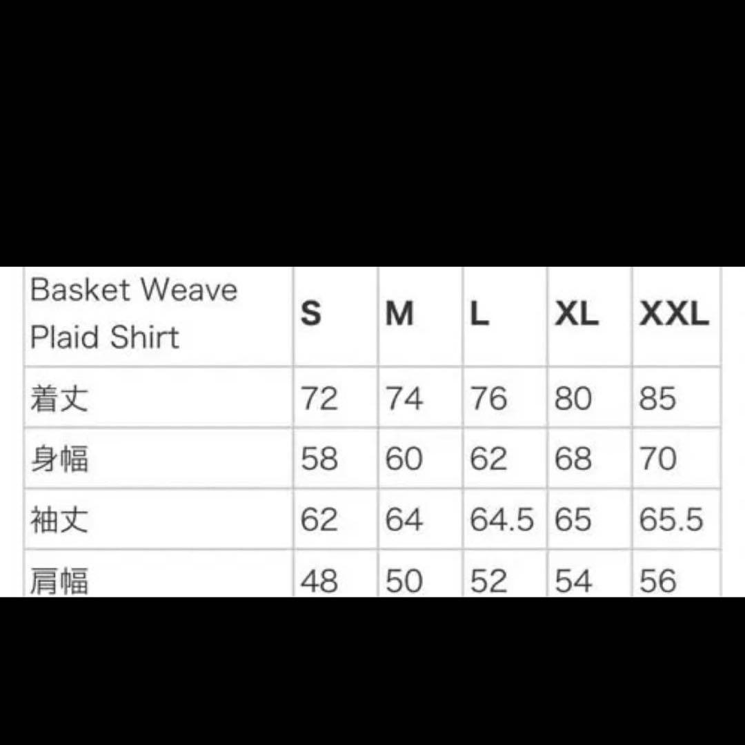 Supreme Basket Weave Plaid シャツ 23ss Sサイズ