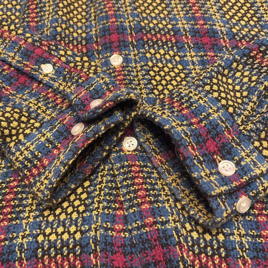 Supreme Basket Weave Plaid シャツ 23ss Sサイズ