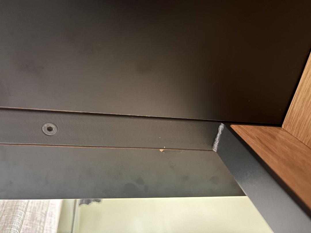 送込 Kaari Table カアリ テーブル ブラックリノリウム REB012