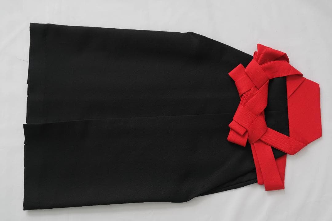 JAPAN STYLE 着物スタイルドレス 黒赤