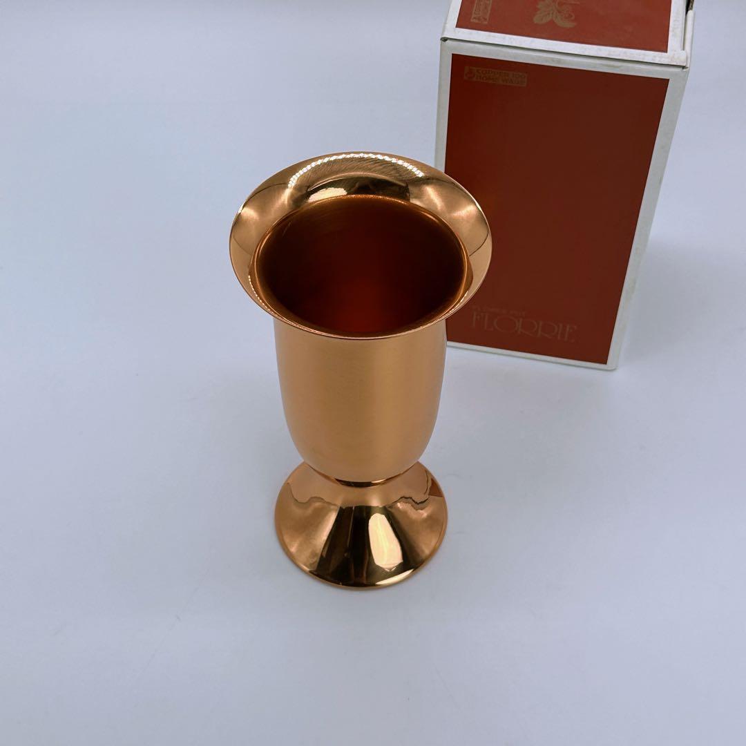 純銅 フローリー花立 花瓶 FR-5980 COPPER100