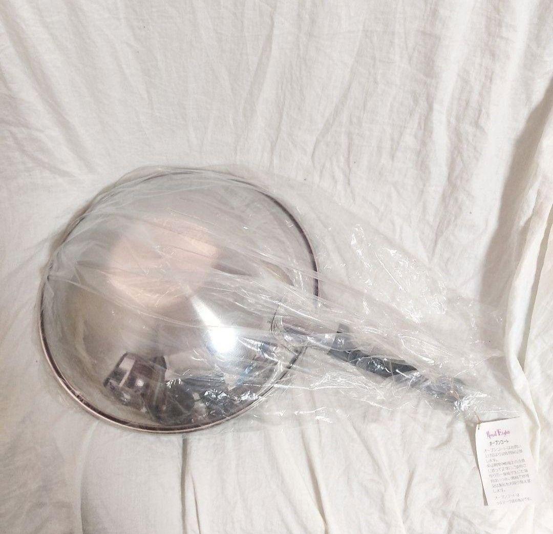 ガス火、新品 IH対応 ロイヤルエイト　中華鍋 フライパン　31cm@