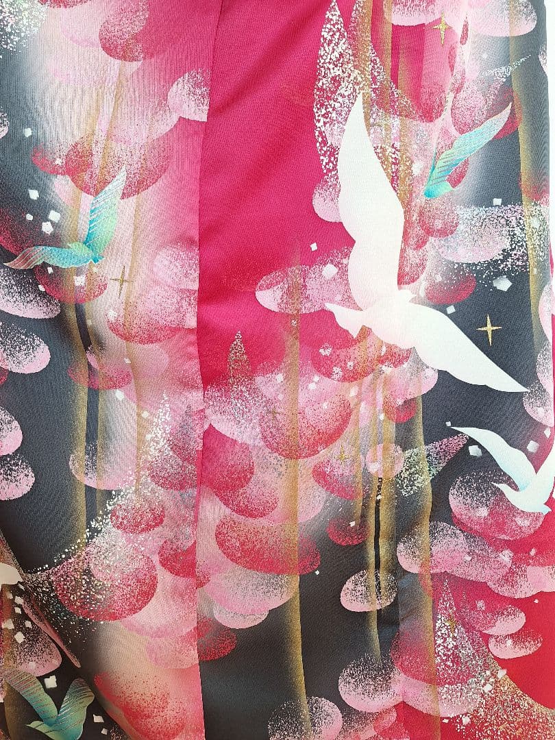 着物リメイクワンピース3620