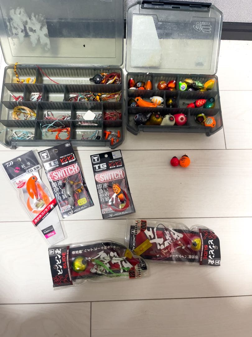 ジギング　タイラバ　タチジキ　トンジギ　アシストフック　引退　まとめ売り　破格