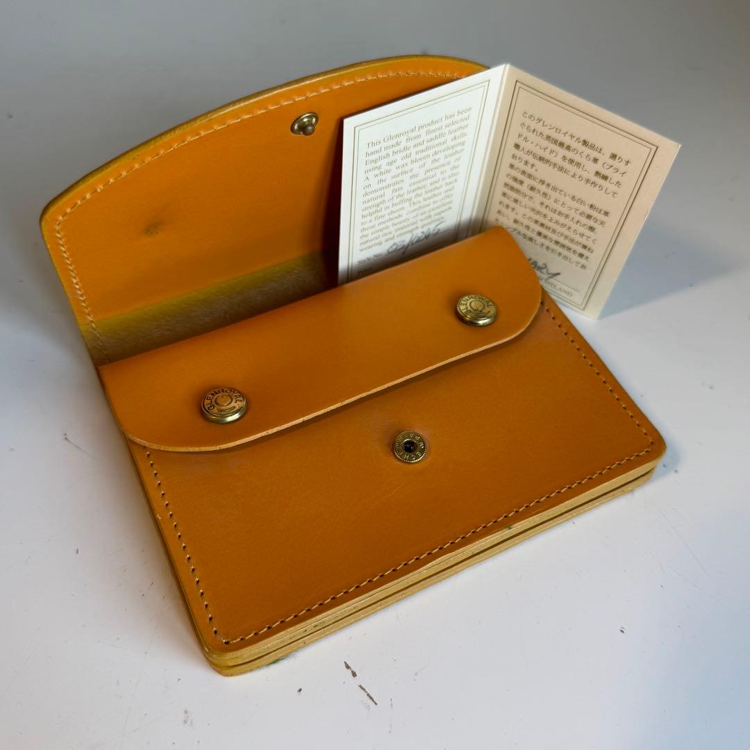 新品　GLEN グレンロイヤル　BELLOWS PAUSE ウォレット