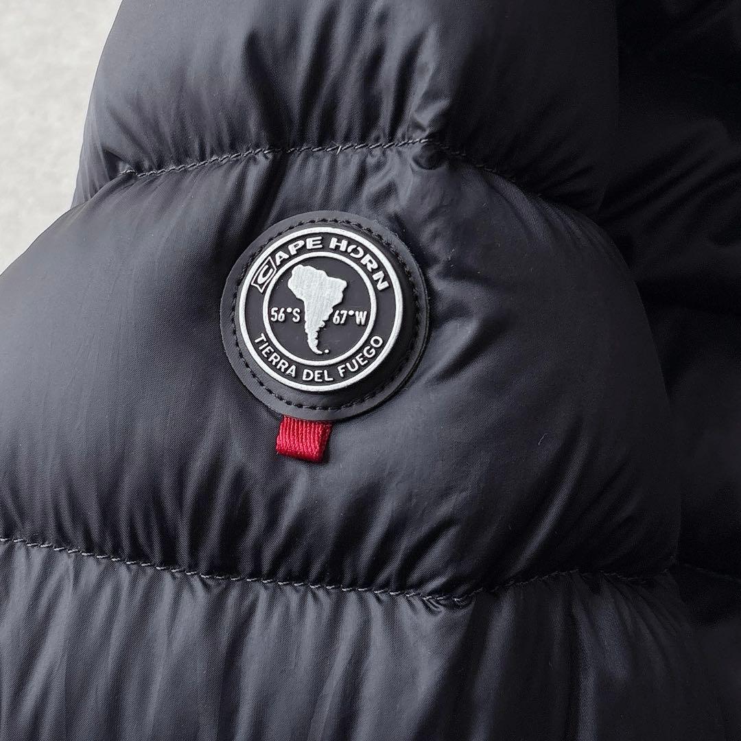 未使用★CAPE HORN｜SANTACRUZ ロングダウン 微光沢 黒 44