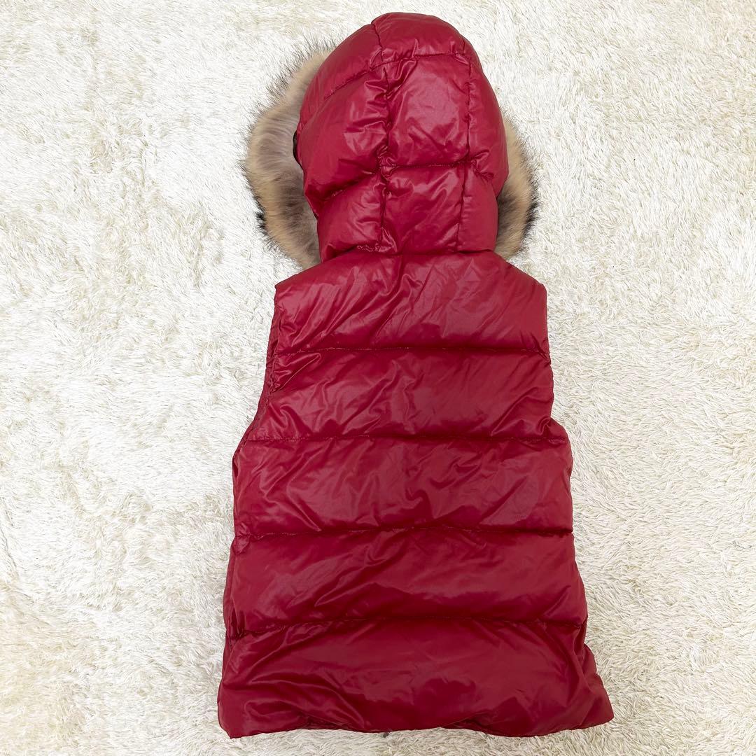 DUVETICA デュベティカ ダウンベスト Goccia 38サイズ 赤