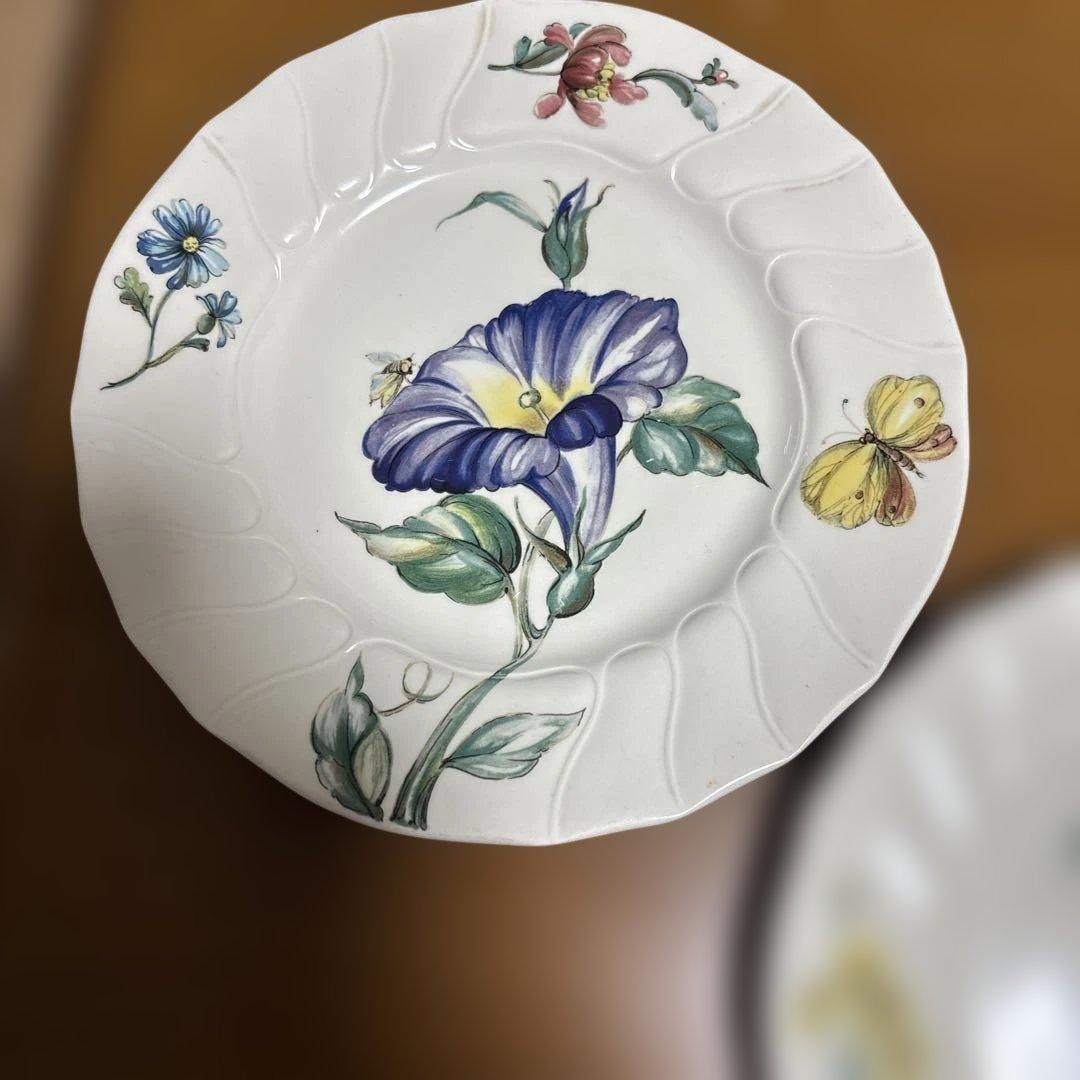 VILLEROY & BOCH 花のプレート5枚