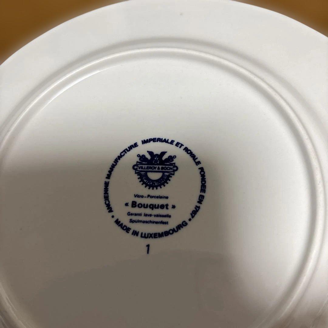 VILLEROY & BOCH 花のプレート5枚