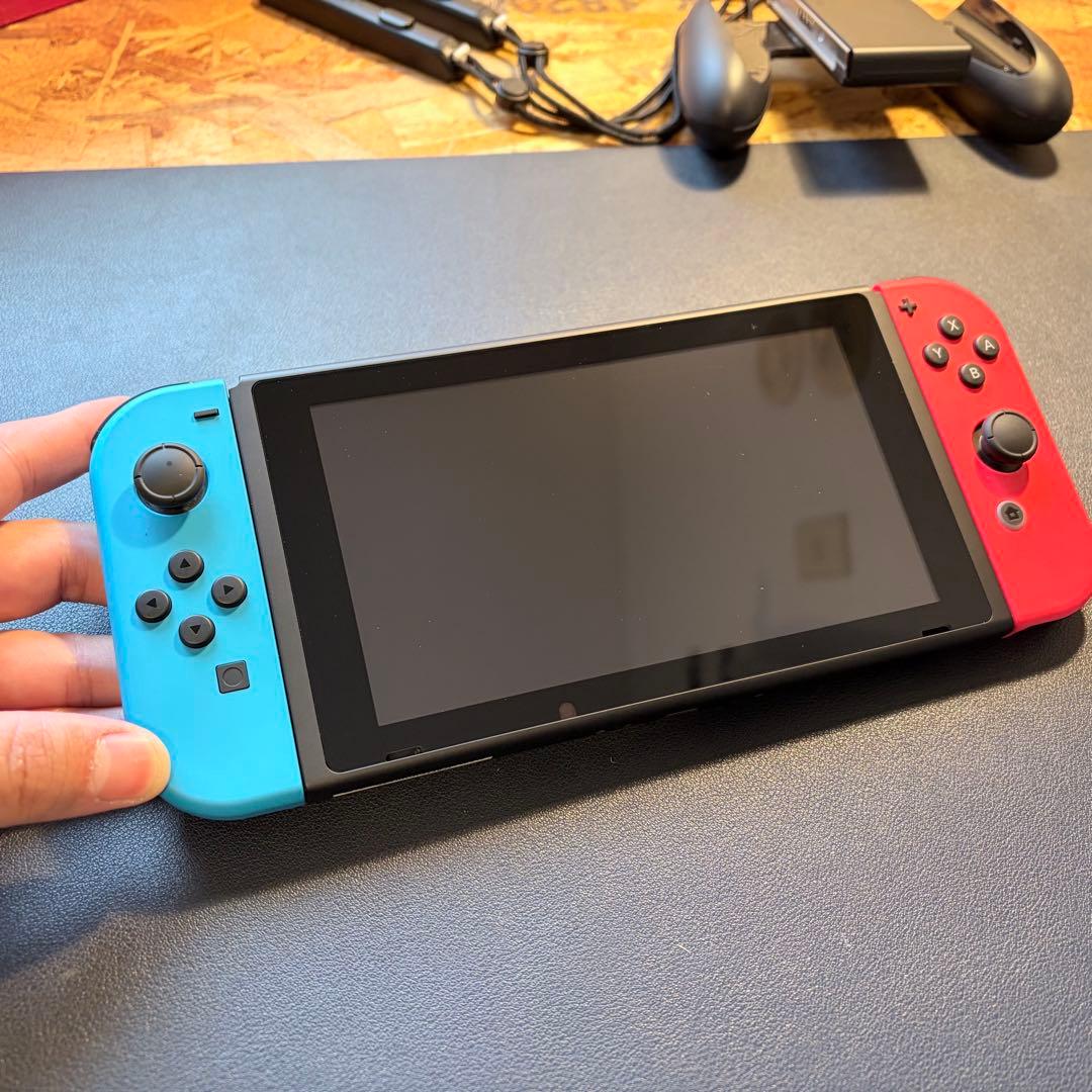 ニンテンドーSwitch 本体 初期型 箱あり 周辺機器セット