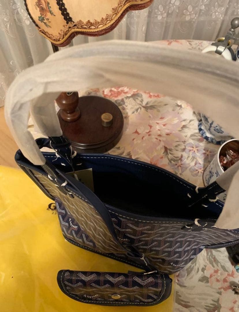 norachan10375•*¨*•.¸ トートバッグ 紺 小