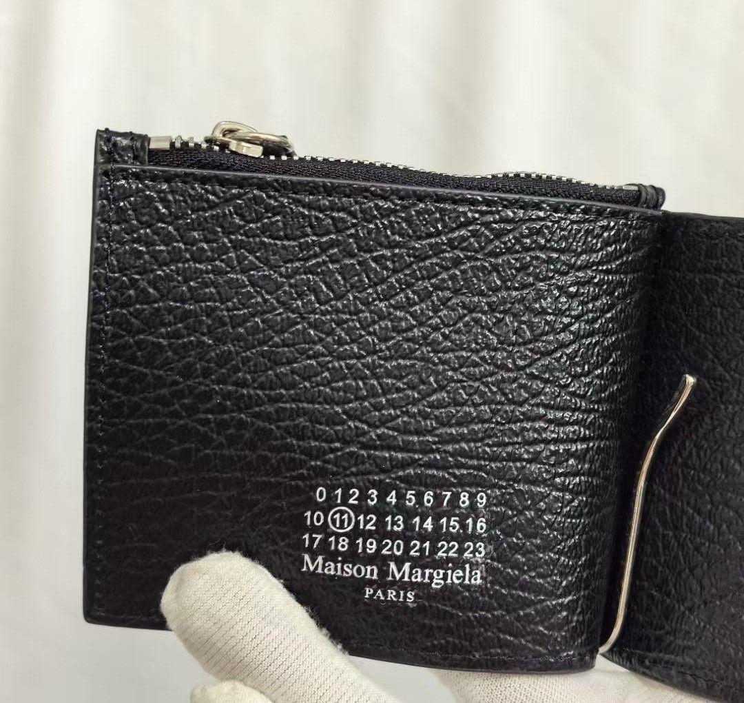 新品 Maison Margiela レザー マネークリップ メゾンマルジェラ