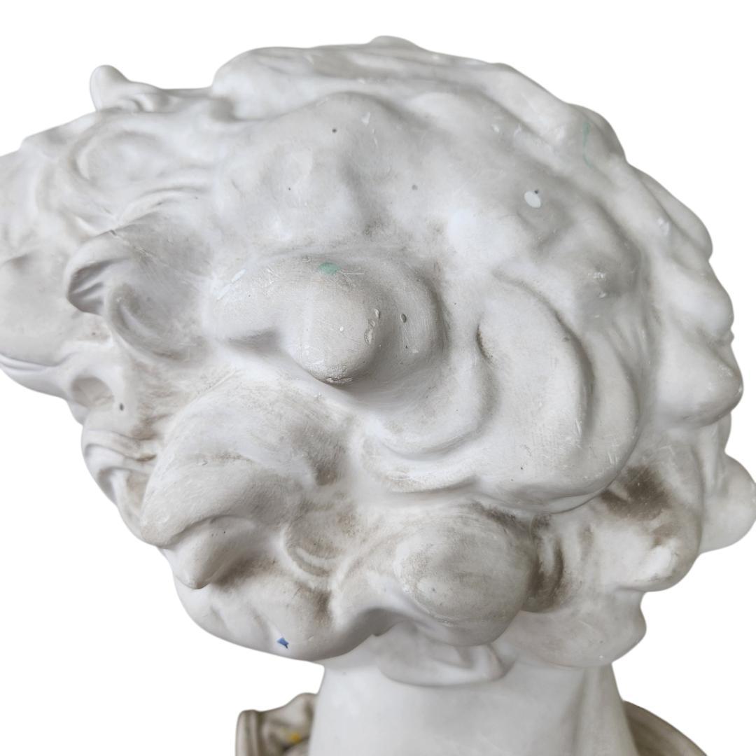 直接引渡限定　石膏像 メディチ 胸像 美術 デッサン用 インテリア 高さ64cm