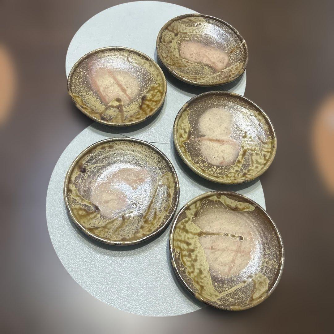 備前焼 末石窯　皿✖️5枚