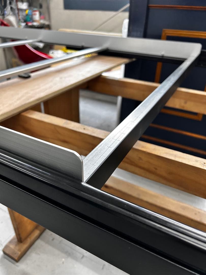 ウォーリアハイエーススライドフロア引手ポール、左右アルミ